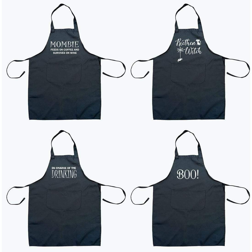 Halloween Funny Humour Cooking Grilling BBQ Chef Aprons Novelty Men Women Gift