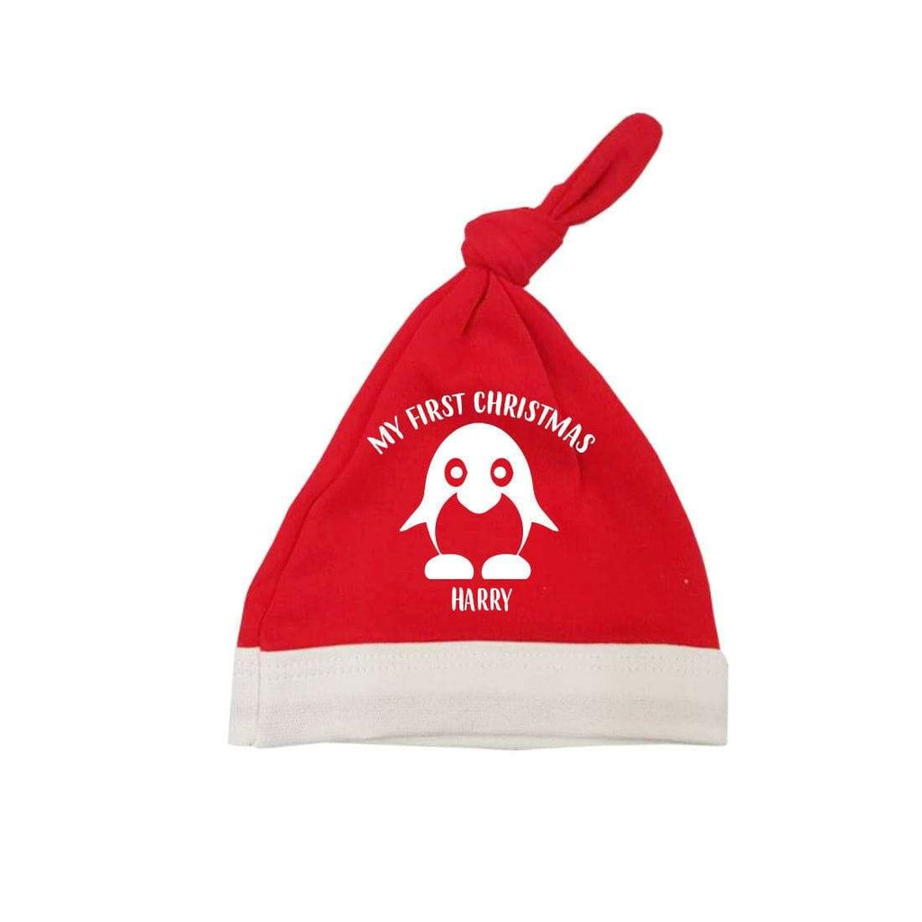 Personalise My First Christmas Girls Boy Baby Grows Hat Shoes Tiny Baby 0-6M D2