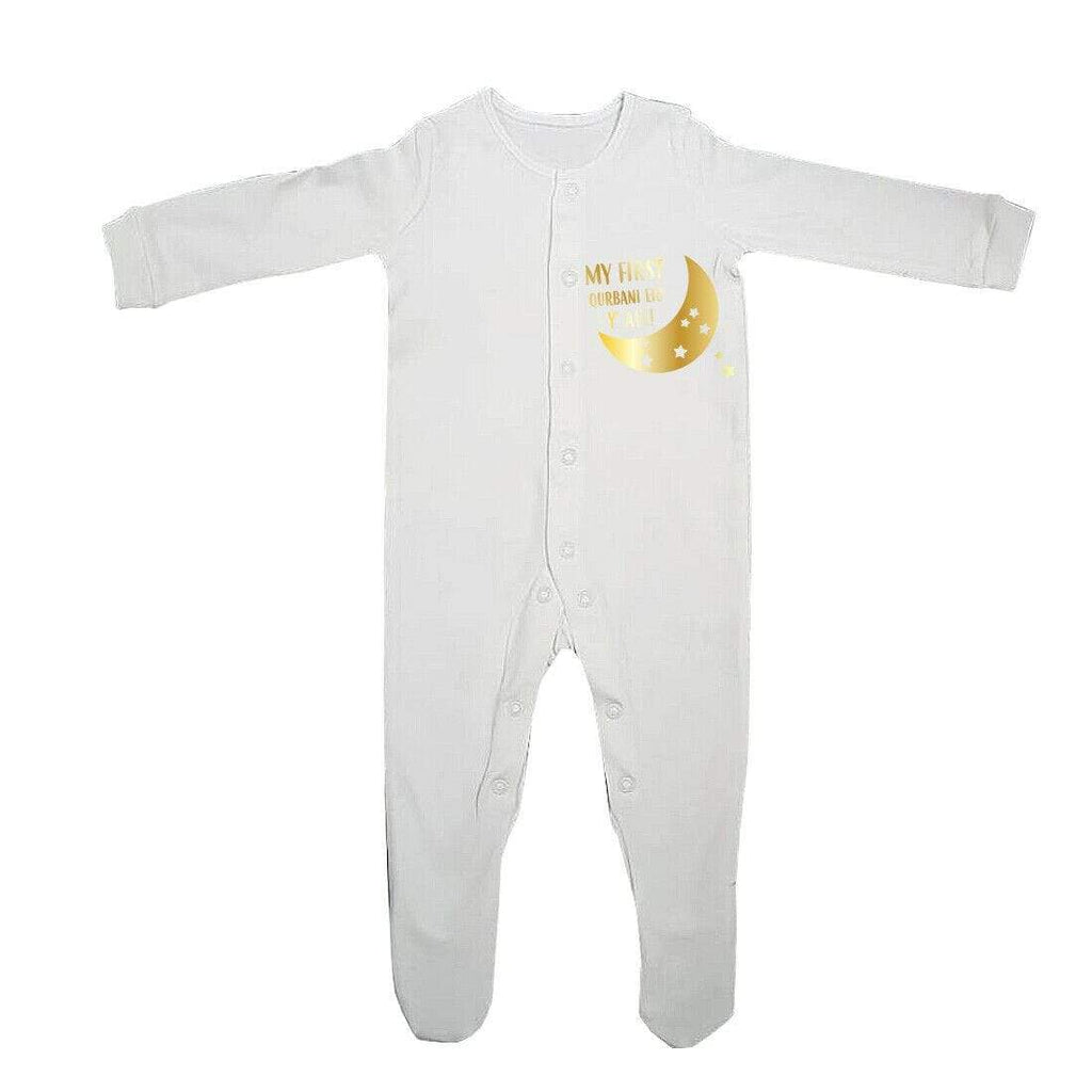 My First Qurbani Eid Keep Calm Full Sleeve Baby Grows Gift Present  0-12 Months