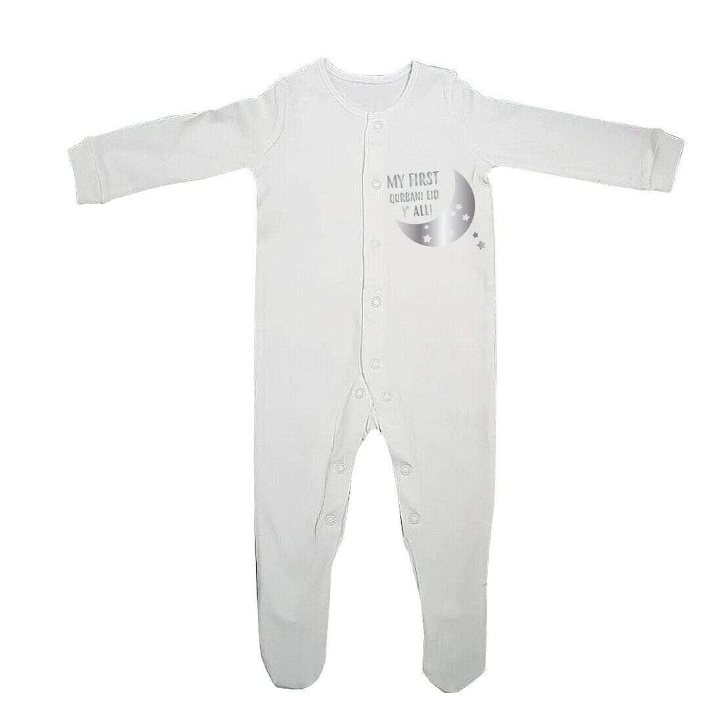 My First Qurbani Eid Keep Calm Full Sleeve Baby Grows Gift Present  0-12 Months