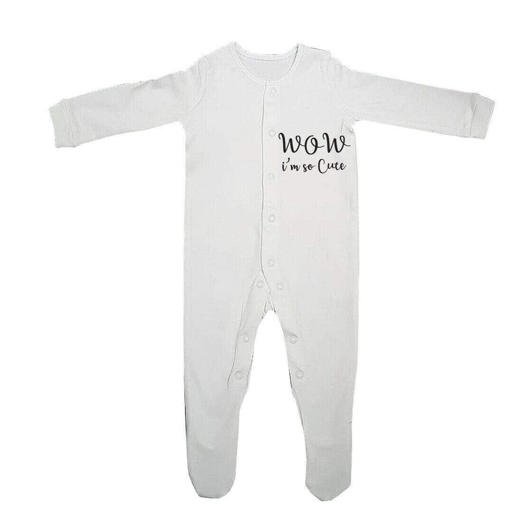 My First Eid Mubarak Islamic Funny Full Sleeve Baby Grows Present  0-12 Months 3