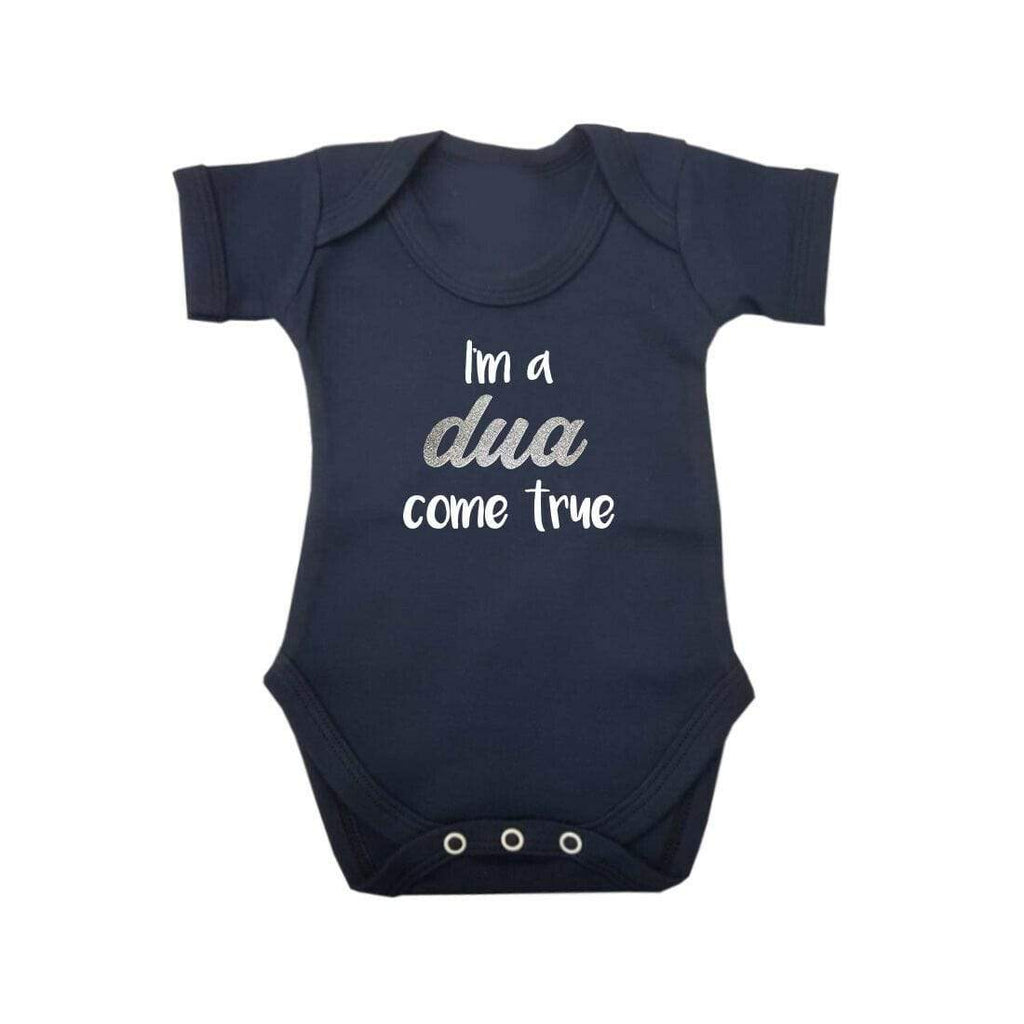 I'm A Dua Come True Short Sleeve Baby Bodysuit Baby Vest Grows Newborn 0-18 D3