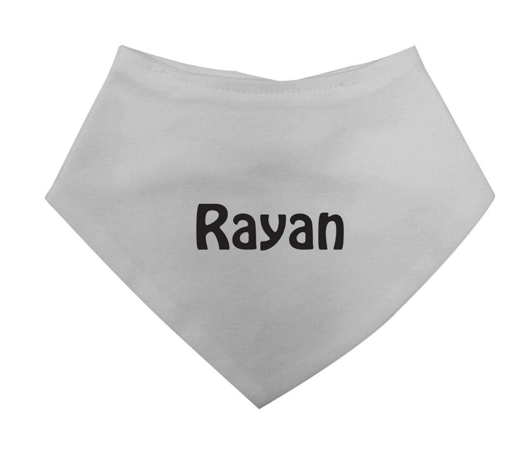 Personalised Name Newborn Boy Girl Funny Baby Shower Gift Baby Feeding Bib Cloth