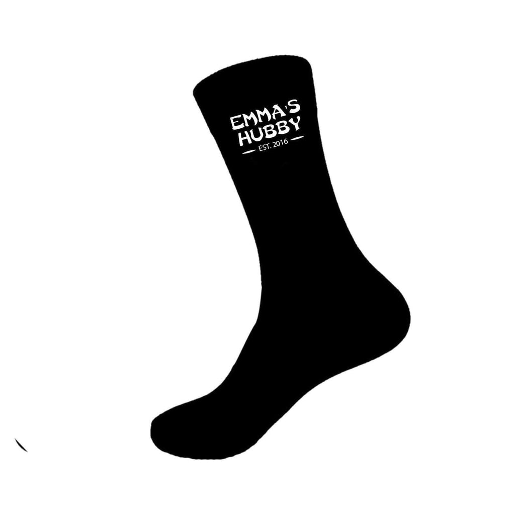 Personalised Mens Wedding Anniversary Gift Neon Boxer Short Briefs Socks Sets D1