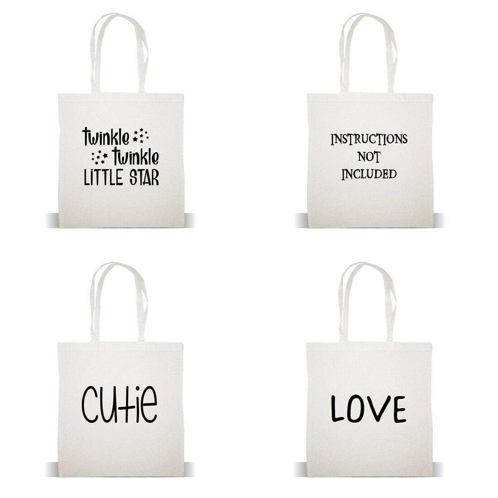 Cute Tote Canvas Bags Mum Sister Friend Birthday Present Gift Shoppers Bag