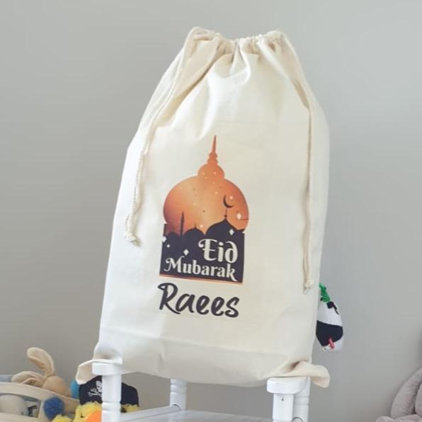 Personalised Eid Gift Bags Sacks Perfect for Eid