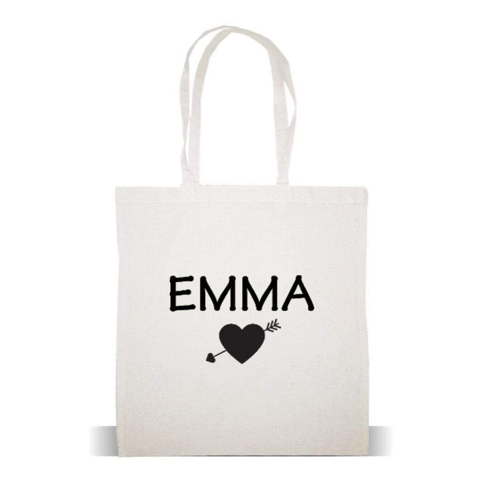 Personalise Cute Tote Canvas Bag Mum Sister Friend Birthday Gift Shoppers Bag
