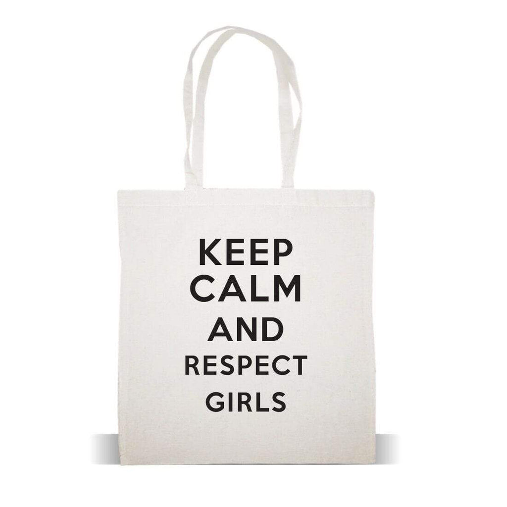 Tote Canvas Bags Girly Wifey Girl Boss Keep Calm Funny Humours Shoppers Bags