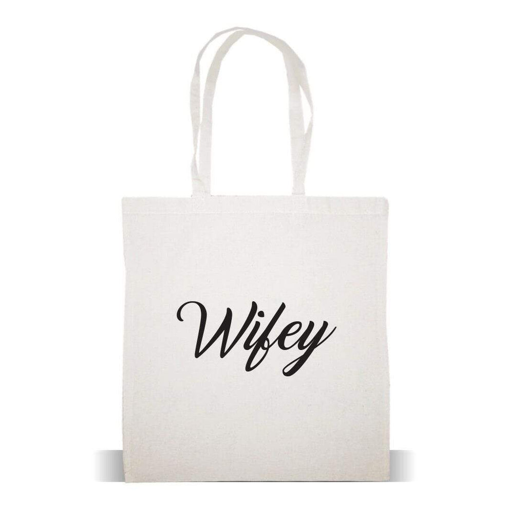 Tote Canvas Bags Girly Wifey Girl Boss Keep Calm Funny Humours Shoppers Bags