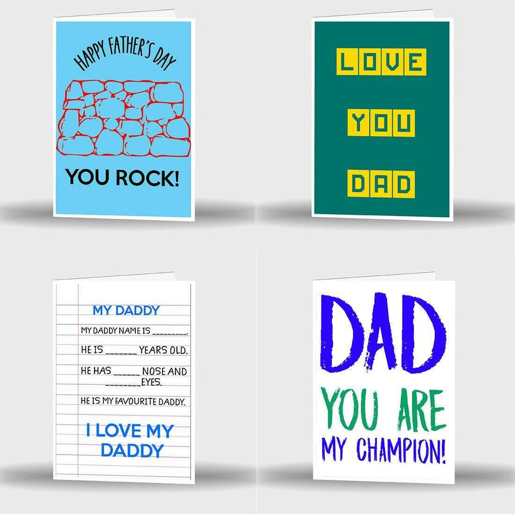 New Father's Day Best Dad Cute Funny Humours Joke Laugh Greeting Cards 26
