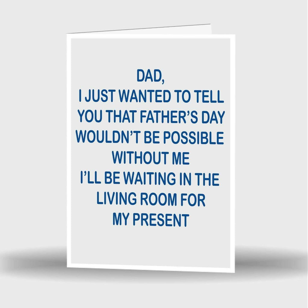 New Father's Day Best Dad Cute Funny Humours Joke Laugh Greeting Cards 17