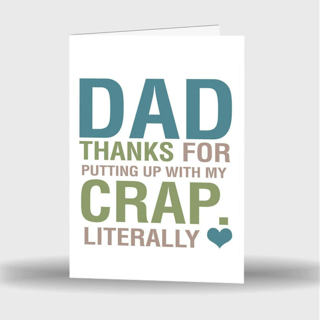 New Father's Day Best Dad Cute Funny Humours Joke Laugh Greeting Cards 2