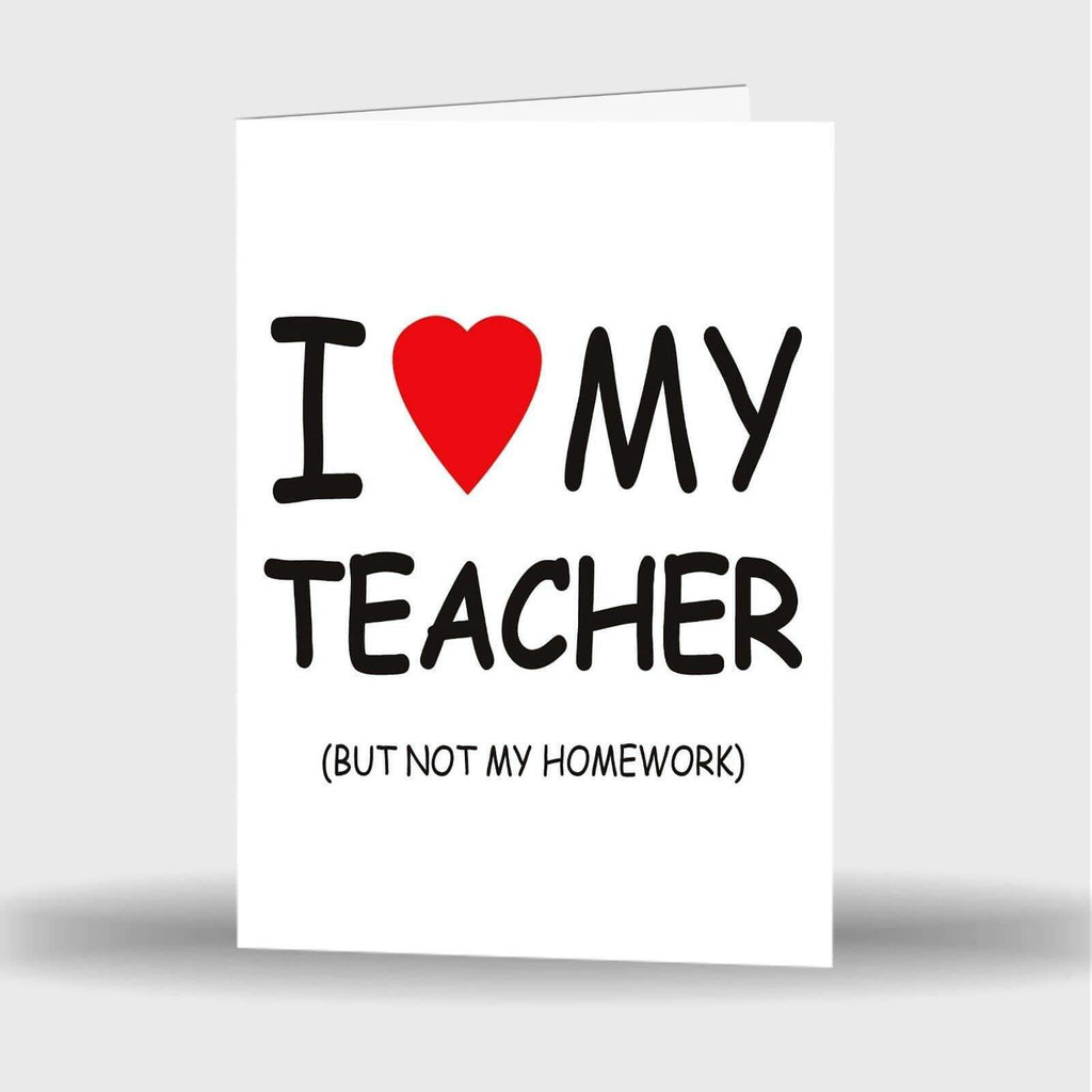 Funny Best Teacher Card Gift Retiring Thank You Present Student Pupils Friends 2