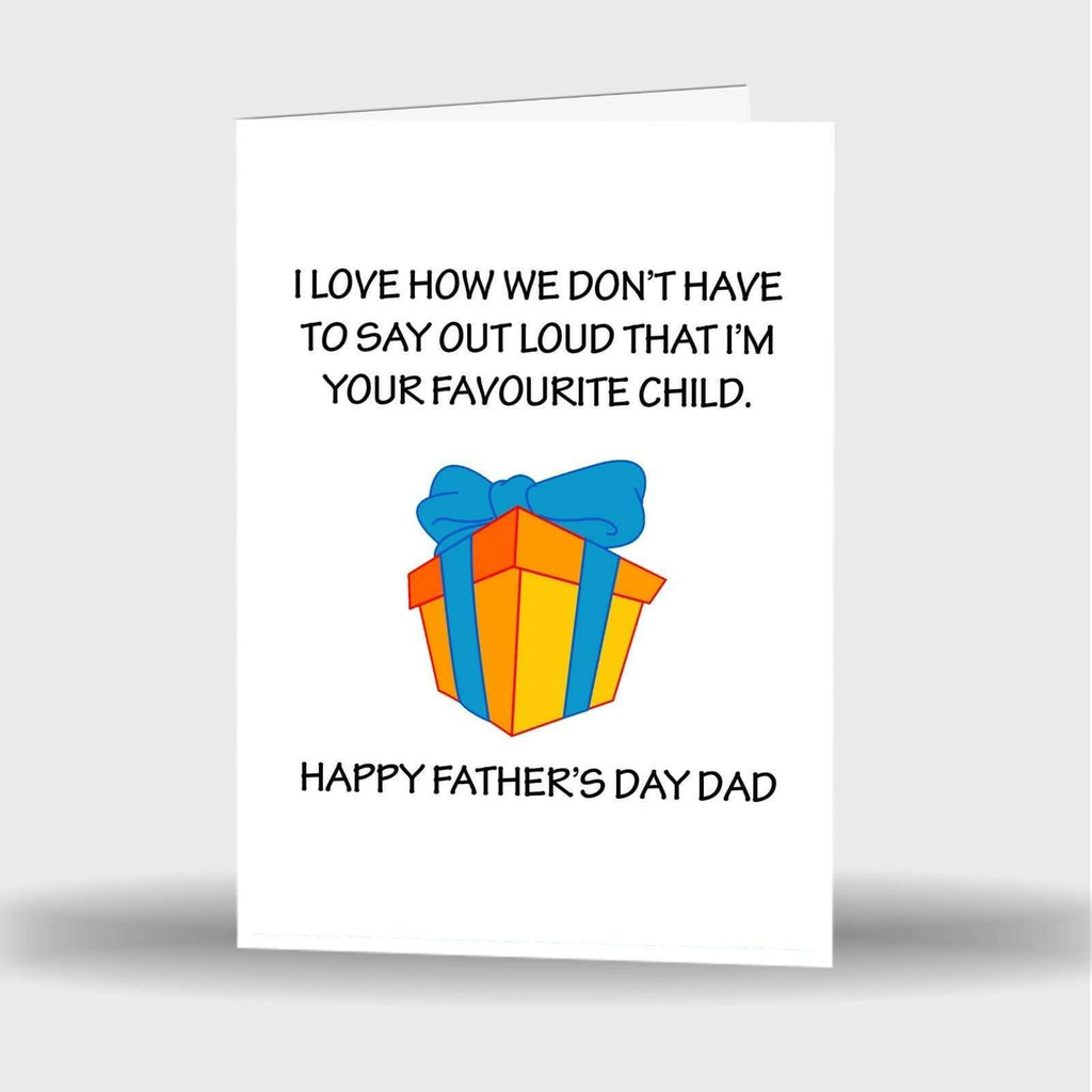 New Father's Day Best Dad Cute Funny Humours Joke Laugh Greeting Cards 19