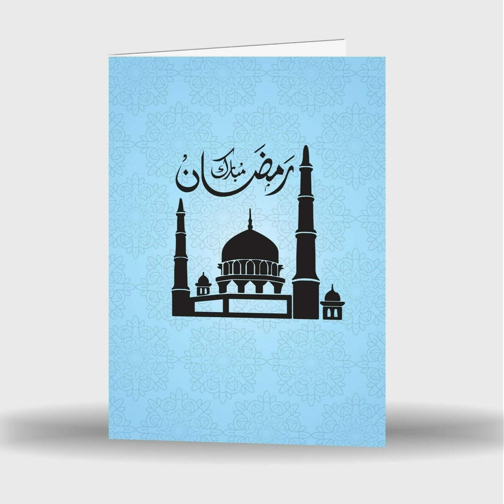 Single Or Pack Of 4 Ramadan Mubarak Kareem Celebration Greeting Card Gift D5