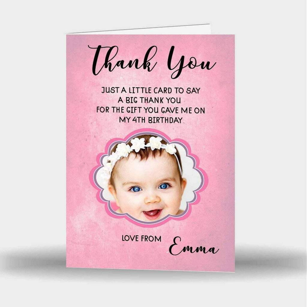 Personalised Congratulations Wedding Birthday Thank You Cards Single Or Pack