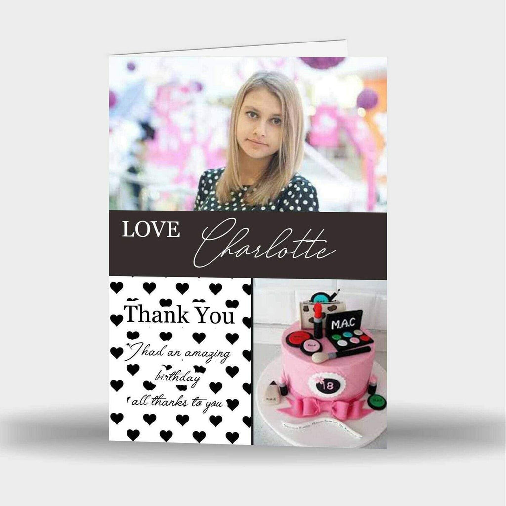 Personalised Congratulations Wedding Birthday Thank You Cards Single Or Pack D2