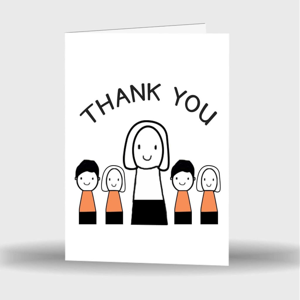 Funny Best Teacher Card Gift Retiring Thank You Present Student Pupils Friends 6