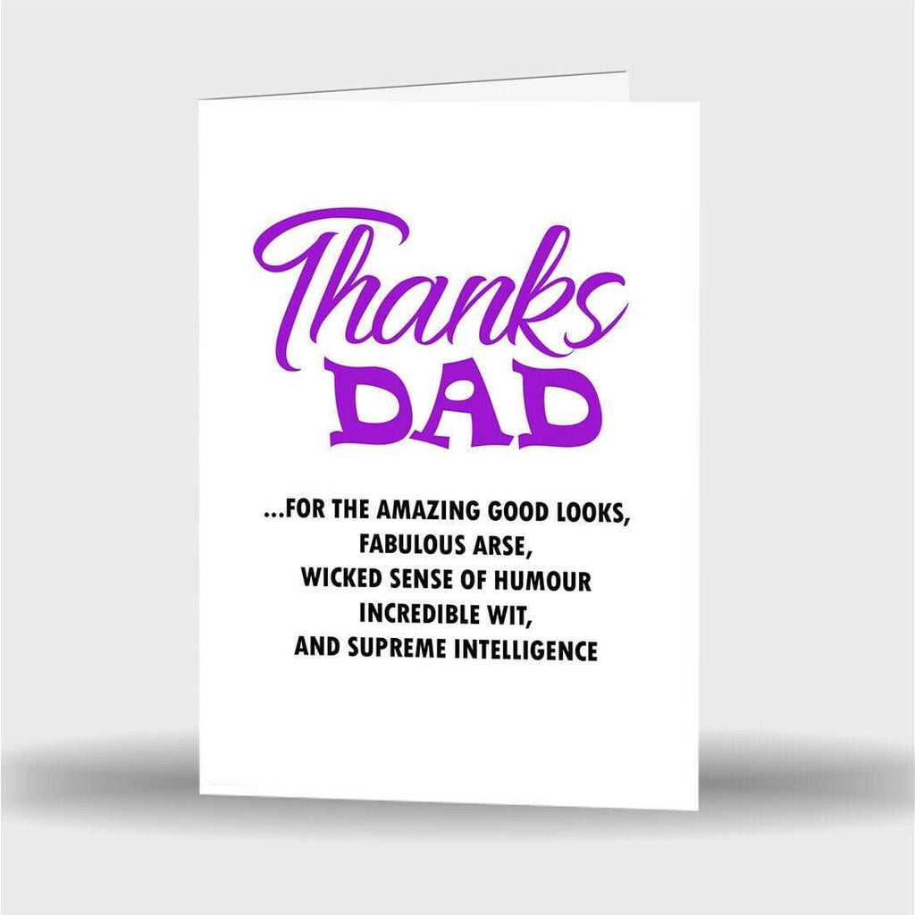 New Father's Day Best Dad Cute Funny Humours Joke Laugh Greeting Cards 22