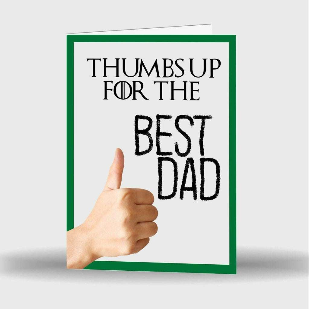 Happy Father's Day Cute Funny Humours Joke Thank You Greeting Cards Card STYLE 1
