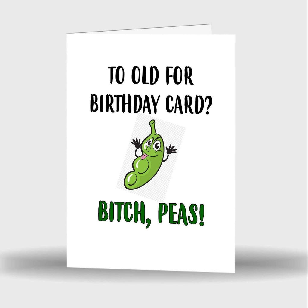 Happy Birthday Cute Funny Humours Joke Thank You Greeting Cards Card D7