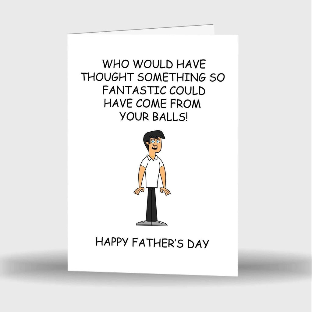 New Father's Day Best Dad Cute Funny Humours Joke Laugh Greeting Cards 18