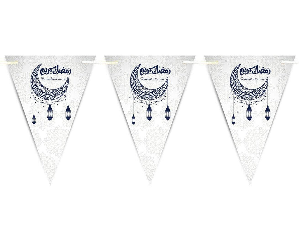 Ramadan Kareem Mubarak Bunting Islamic Celebration Banner Flags Decoration D1