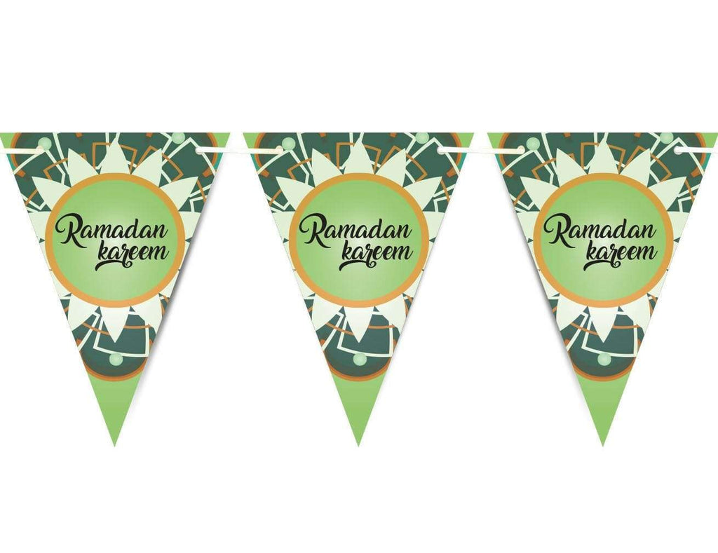 Ramadan Kareem Mubarak Mabrook Personalised Bunting Flags Islamic Decorations