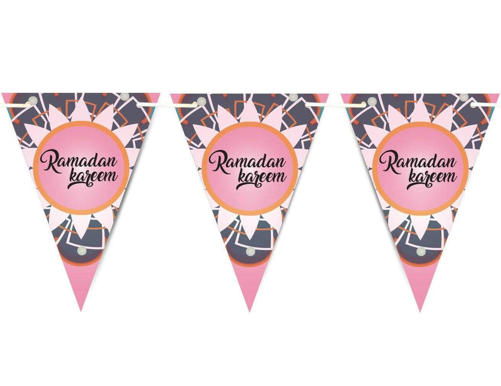 Ramadan Kareem Mubarak Mabrook Personalised Bunting Flags Islamic Decorations