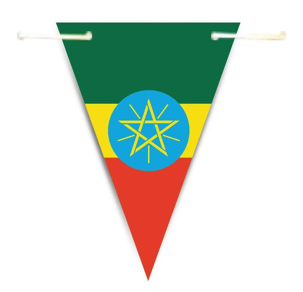 Africa Countries World Flags Triangle Bunting Banner Decorations Celebrations