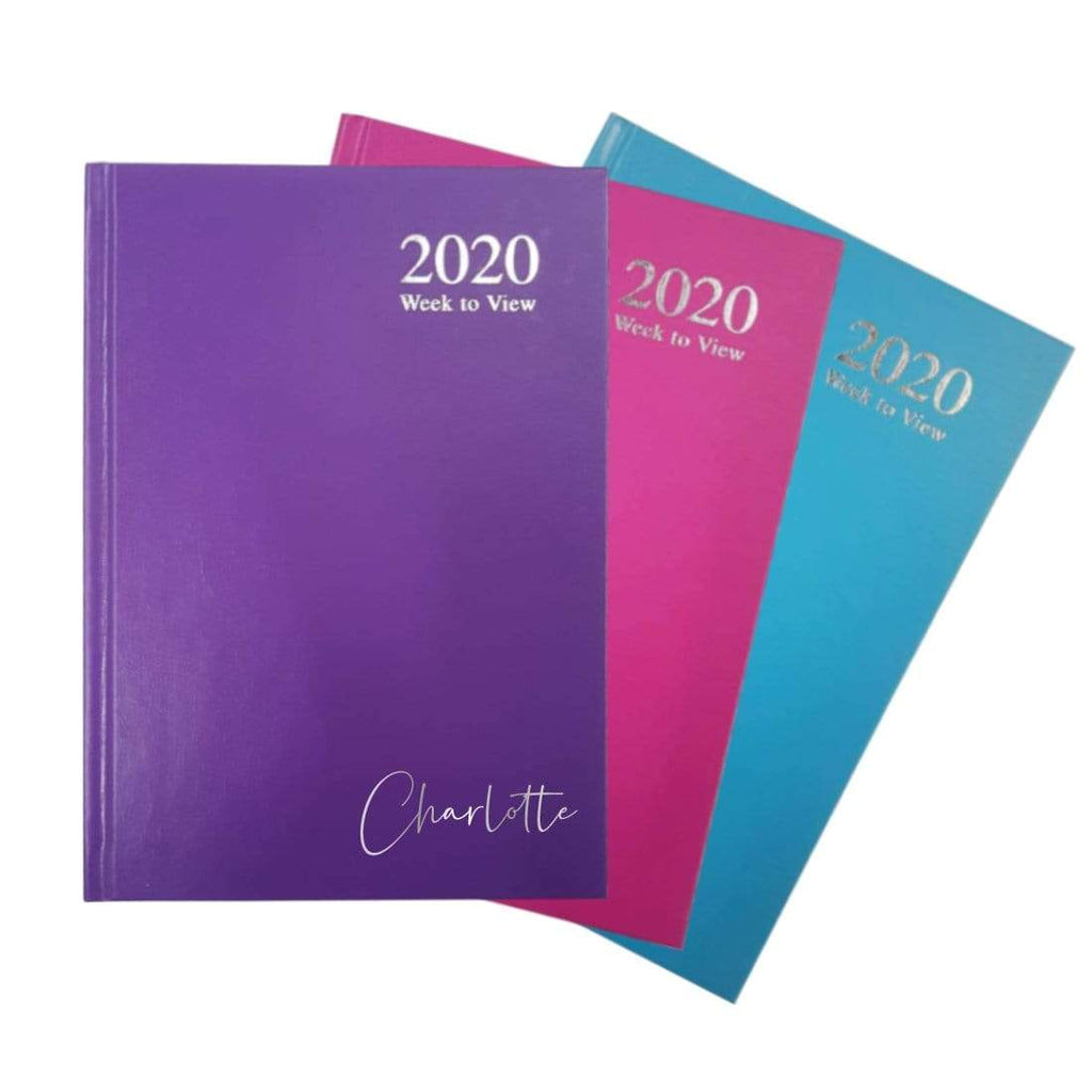 Personalised 2020 Organiser Work Office Business Planner Diary Size A5 D2