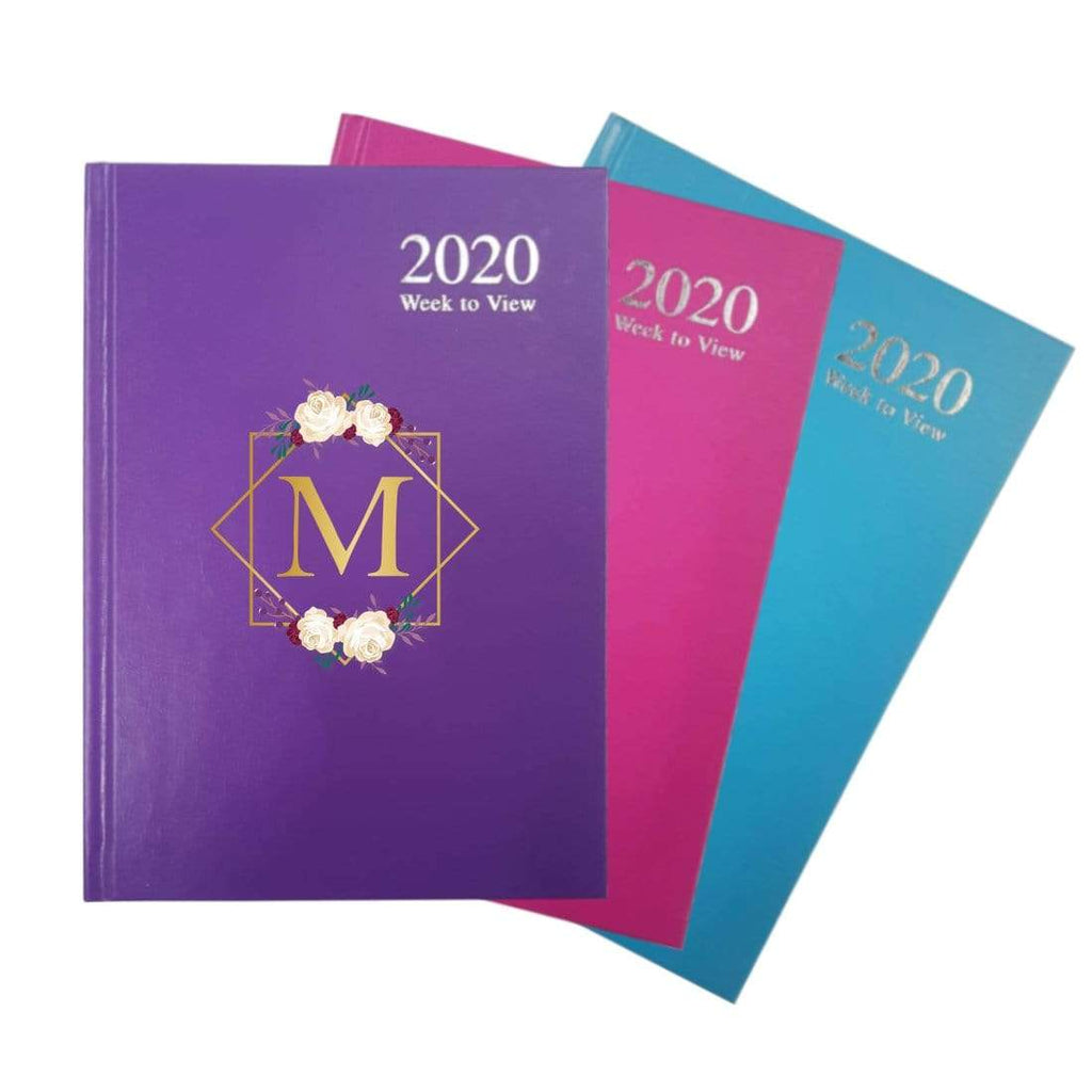 Copy of Personalised 2020 Organiser Work Office Business Planner Diary Size A5 D3