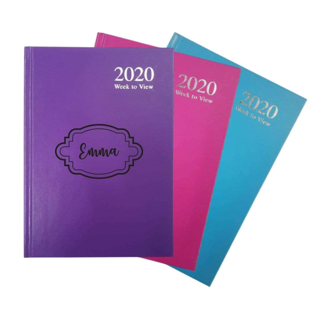 Personalised 2020 Organiser Work Office Business Planner Diary Size A5 D2