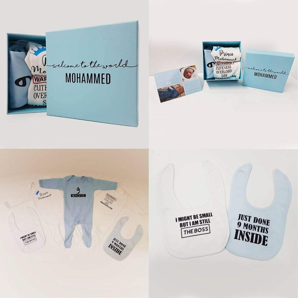 Personalised Baby Gift Box Set Baby Shower Gift Present