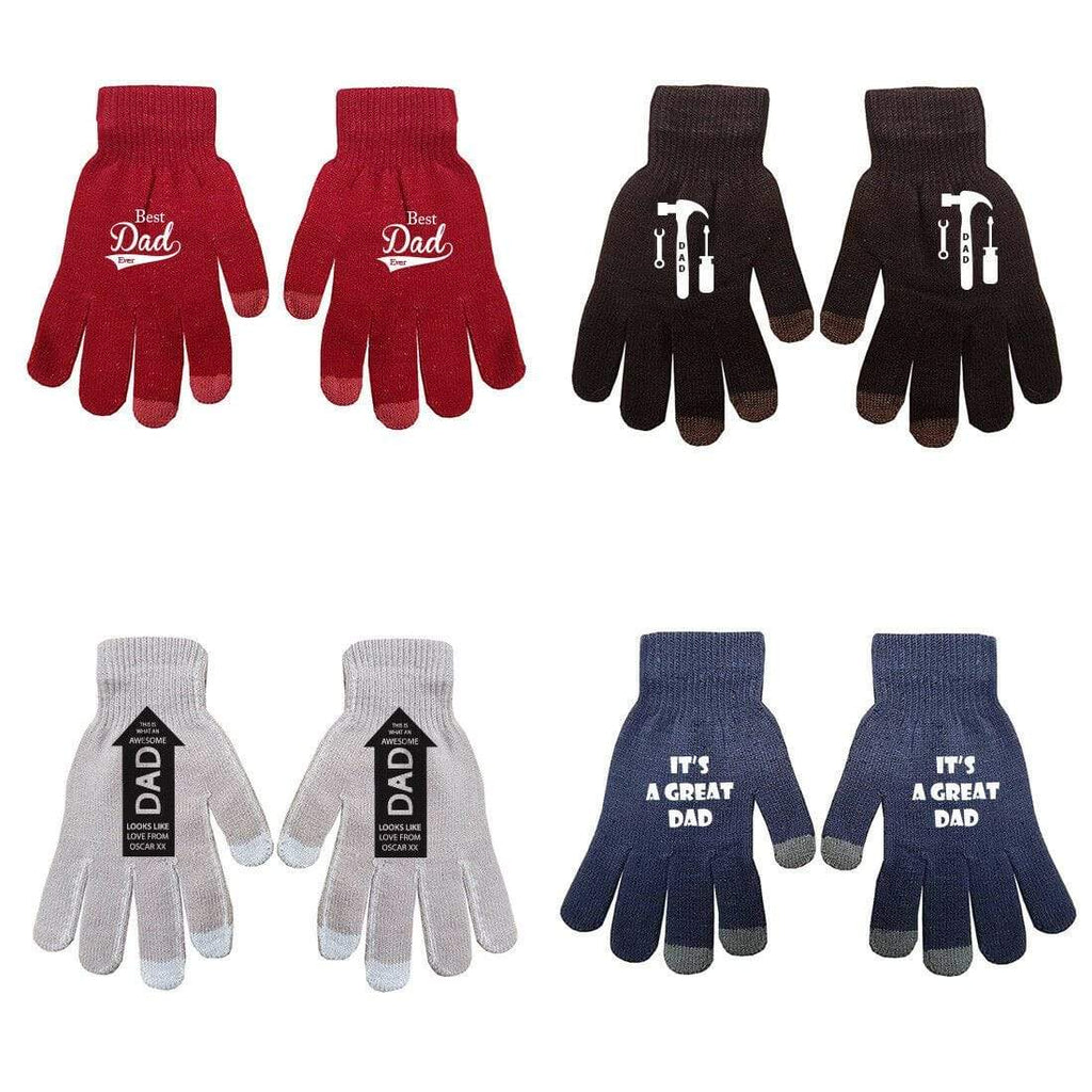 Men's Lads Adults Dad's Grandads Gift Present Winter Heat Touch Screen Gloves 12