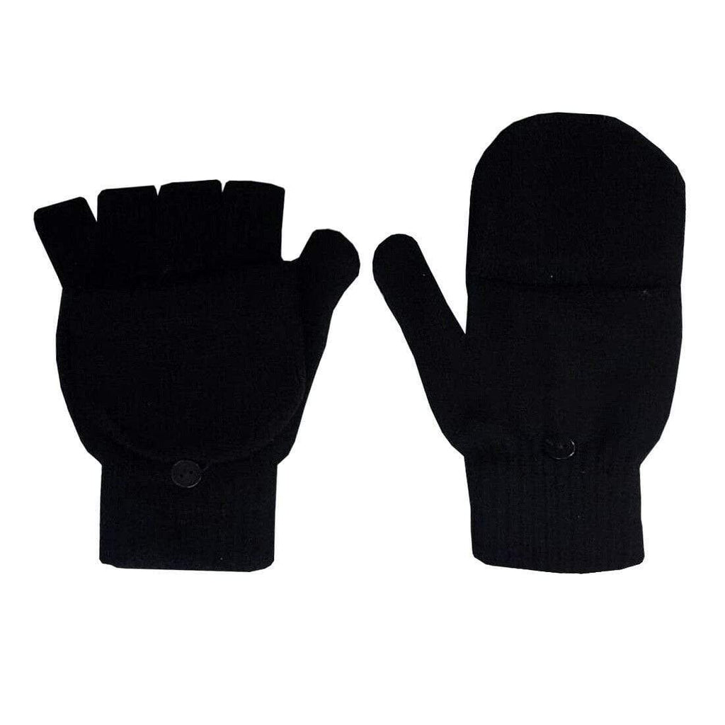 Kids Children Magic Gloves 2 Way Mittens Boys Girls Winter Funky Cool Teenagers