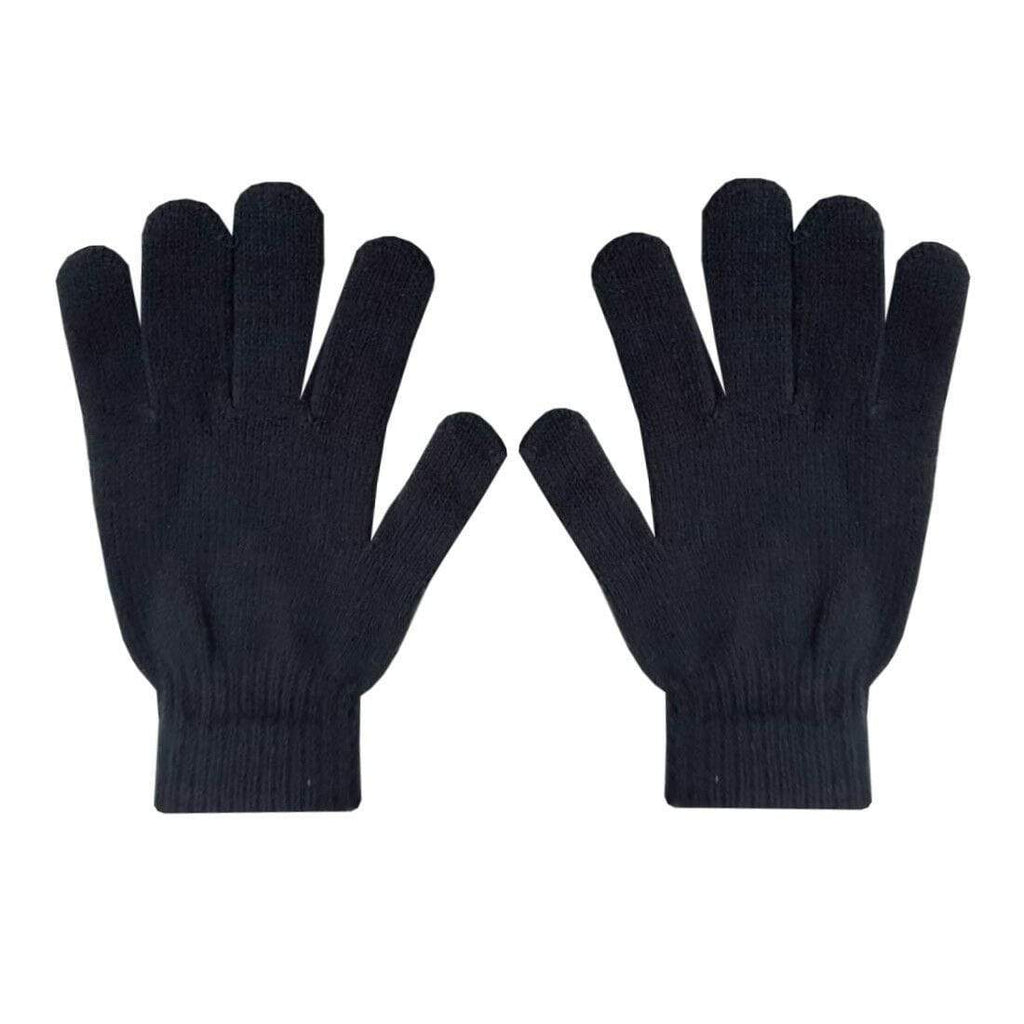 Men's Lads Boys Winter Heat Max Super Stretch Thermal Gloves 4 Colours One Size