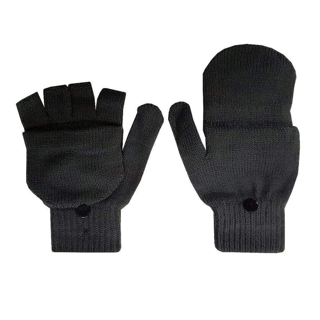 Kids Children Magic Gloves 2 Way Mittens Boys Girls Winter Funky Cool Teenagers