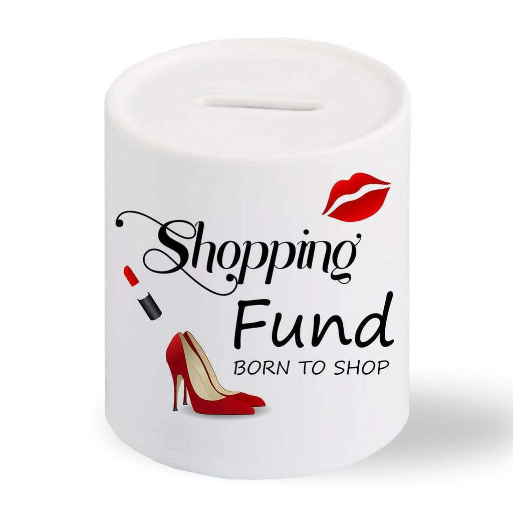 Spa Day Shopping Boob Job Funds Money Box Gift Present Piggy Bank Pocket Money