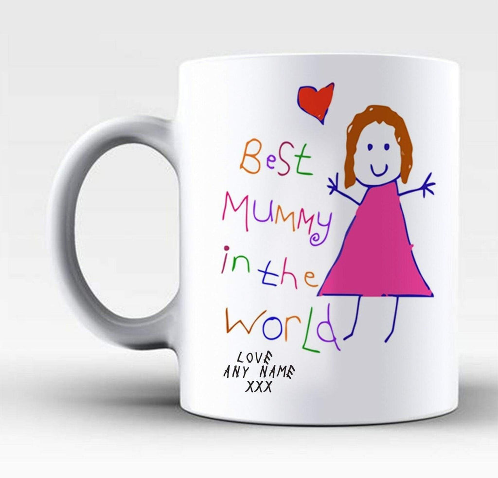 Personalise With Any Name Best Mummy In The World Mother's Day Gift Mug Cup