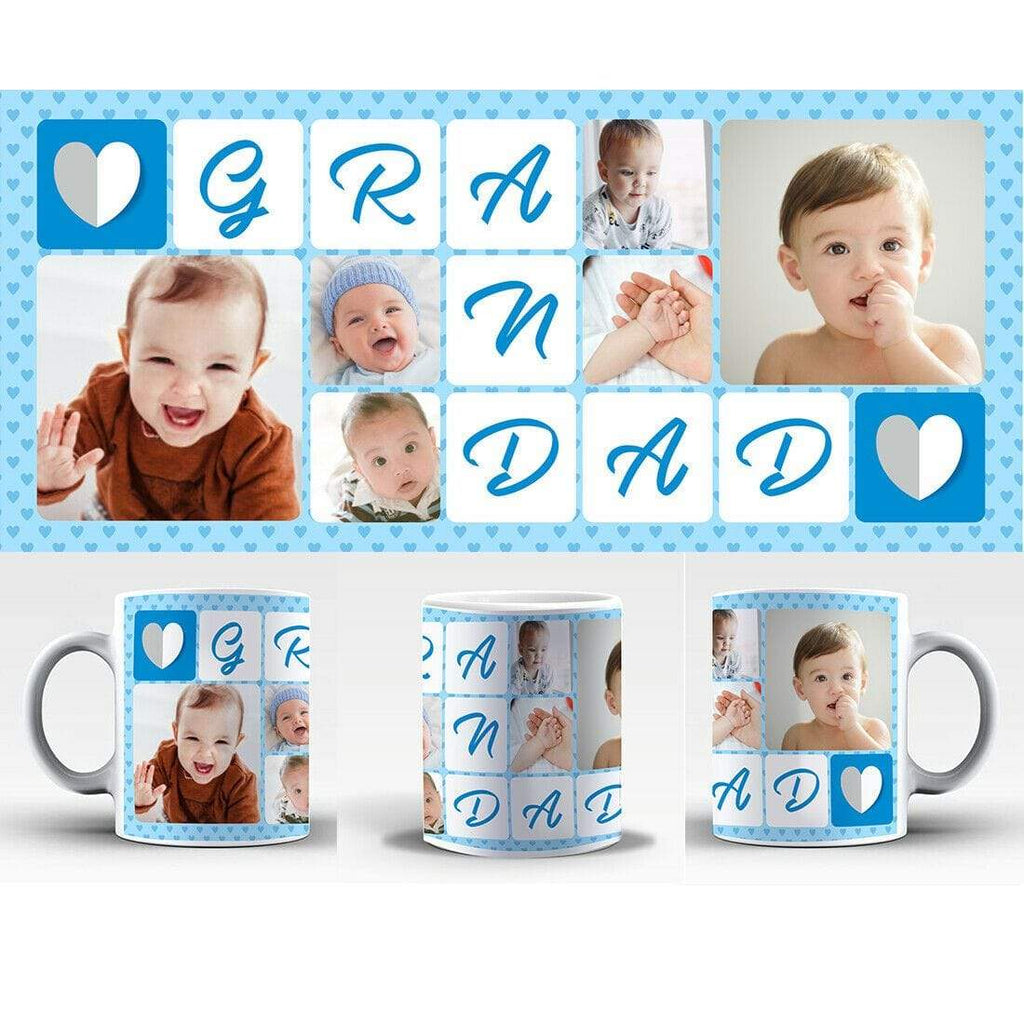 Personalised Picture Mugs For A Special Grandad Birthday Gift Present Tea Coffee