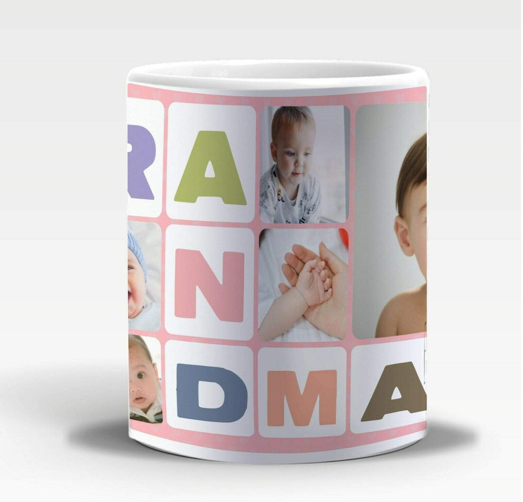 Personalised Picture Mugs For A Special Grandma Birthday Gift Present Coffee D1