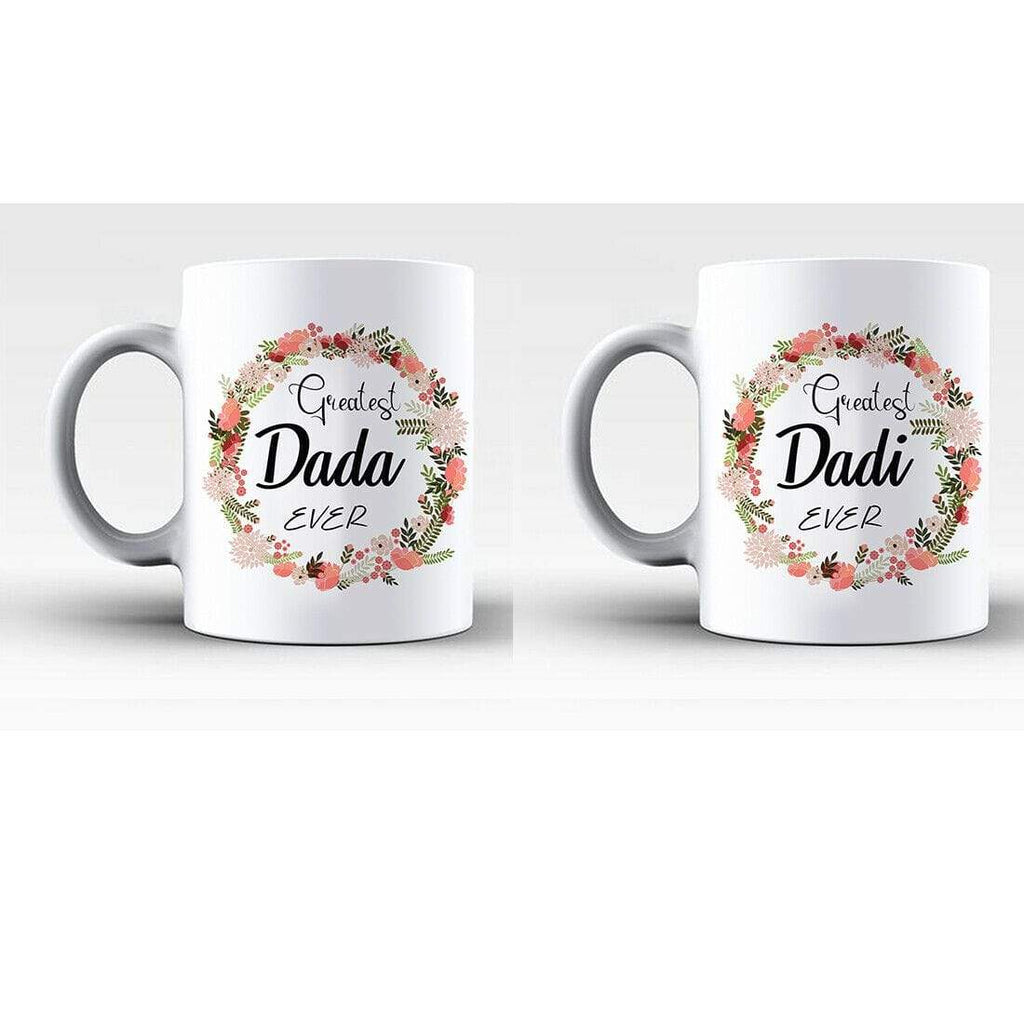 Greatest Dada Dadi Ever Perfect Special Present Mug Asian Grandparents Gifts D5