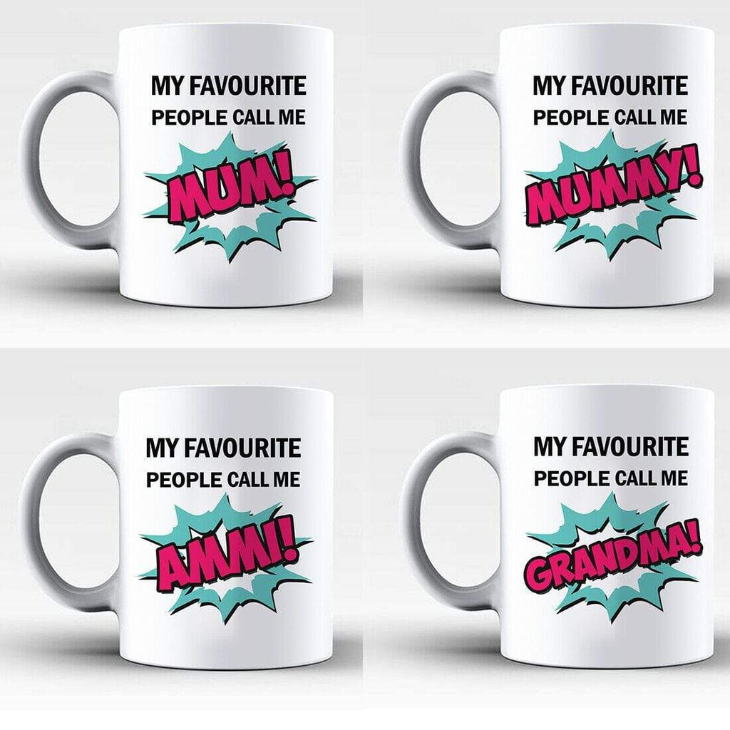 Call Me Funny Humour Asian Ammi Mummy Mum Grandma Mother's Day Present Mugs d1