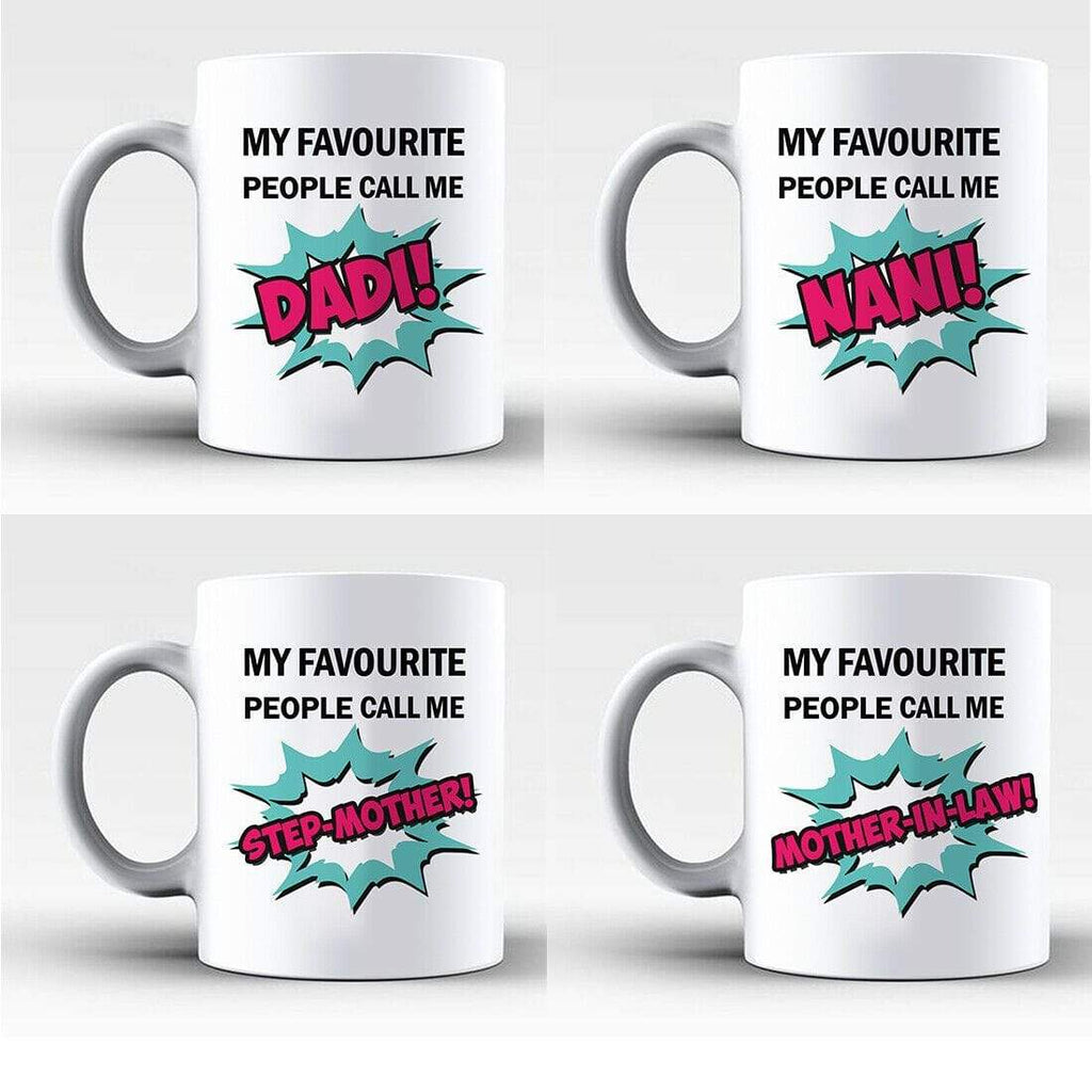Call Me Funny Humour Asian Dad Nani Step Mother In Laws Family Present Mugs D2