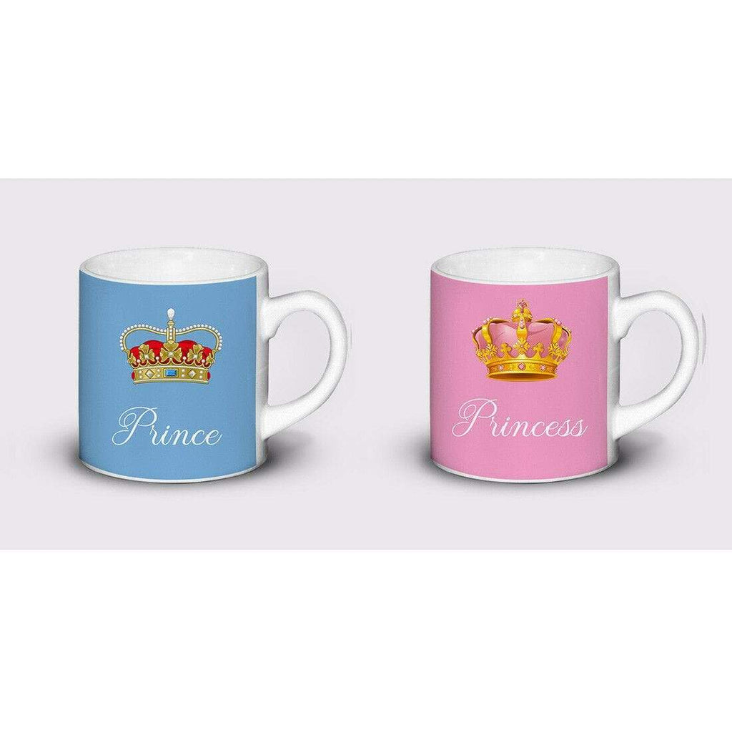 Prince & PrincessTea Coffee Drink 6OZ Mug For Kids Children Cup Gift