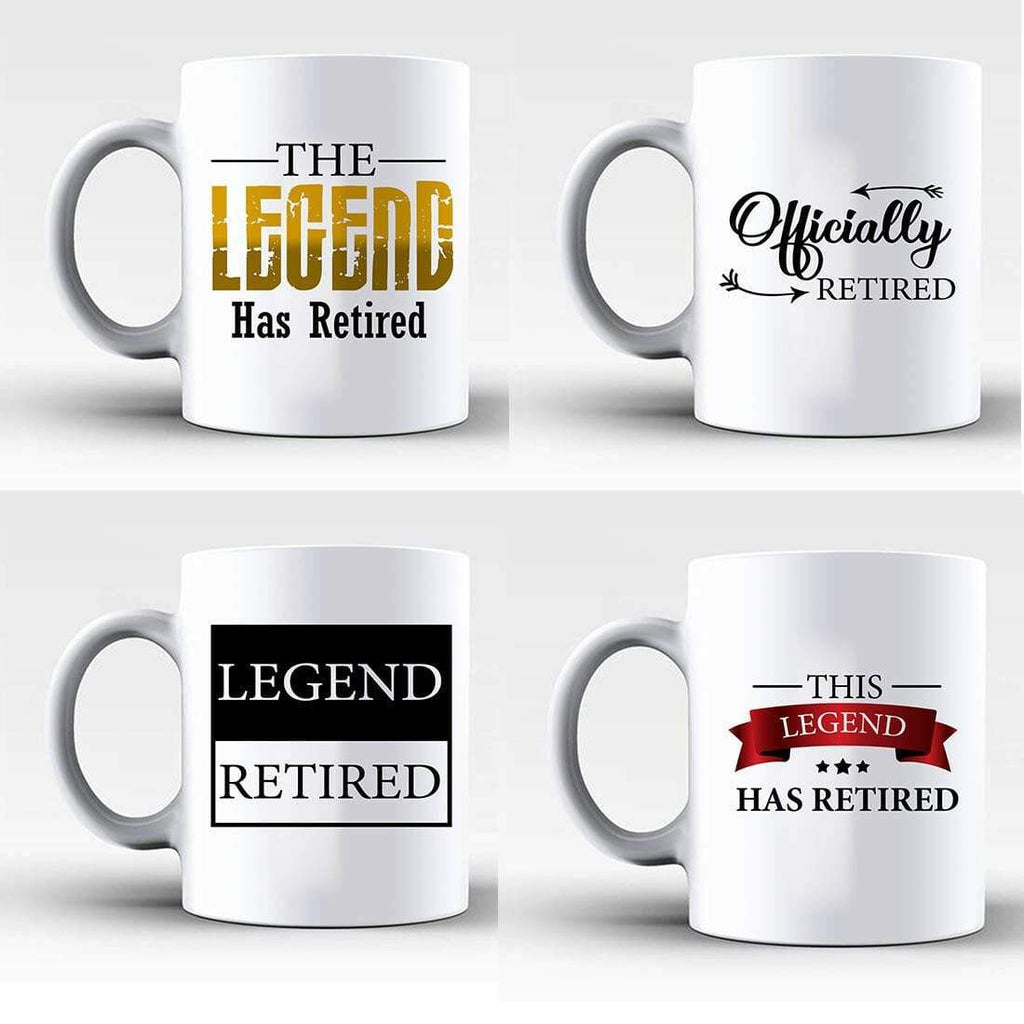 The Legend Has Retired Retirement Mug Cup Gift Thank You Present New Designs 2