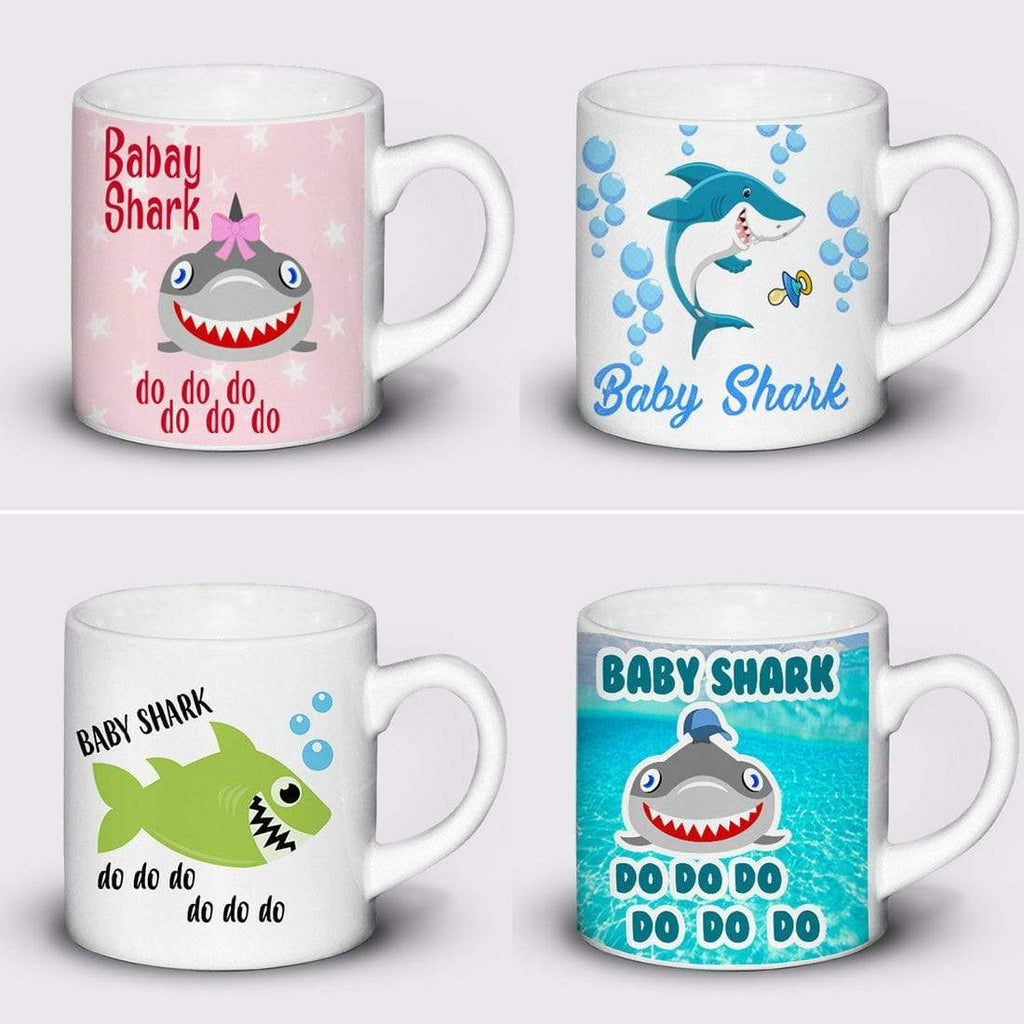 Baby Shark Kids Song Rhyme Mug Tea Coffee Drink 6OZ For Kids Children Cup Gift