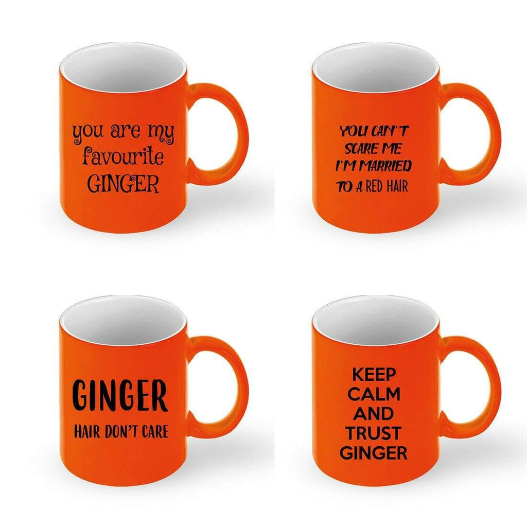 Hilarious Funny Ginger Rude Humour Joke Drink Cup Glass Coffee Tea Mug Gift D3