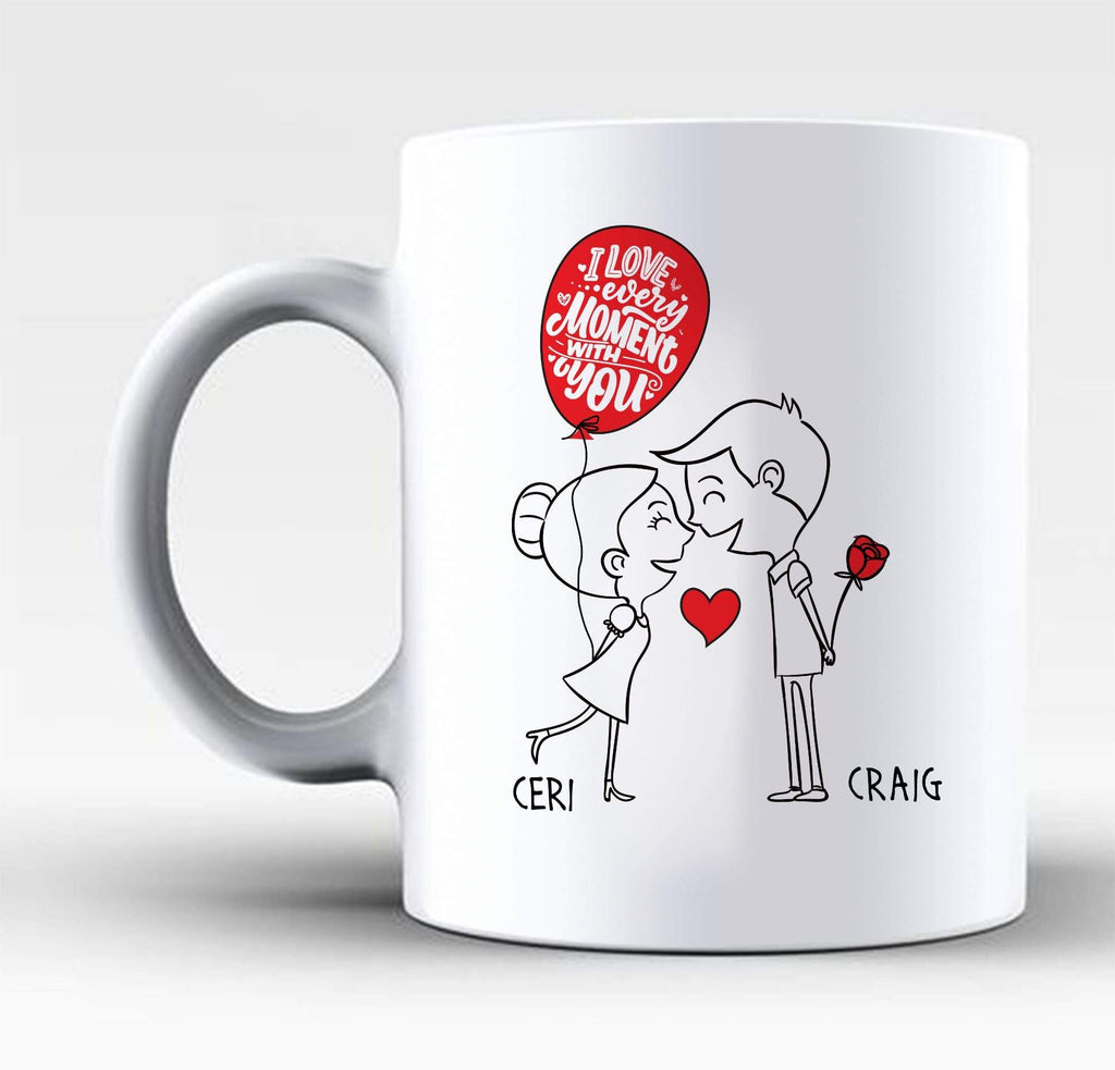 Personalised We belong together Valentines Day Gift Mug For Him Or Her